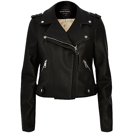 Black biker jacket 