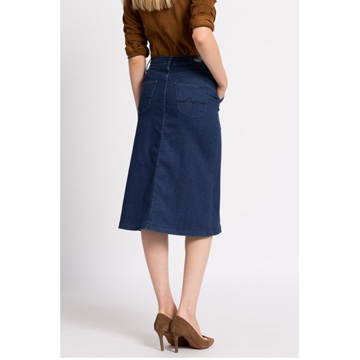 Pepe Jeans - Spódnica Brigitte Pepe Jeans granatowy M ANSWEAR.com
