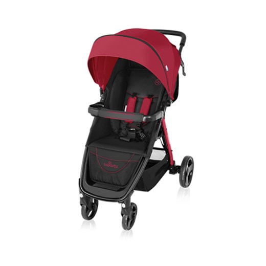 Baby Design, Wózek spacerowy, Clever, 02 Red czerwony Baby Design smyk
