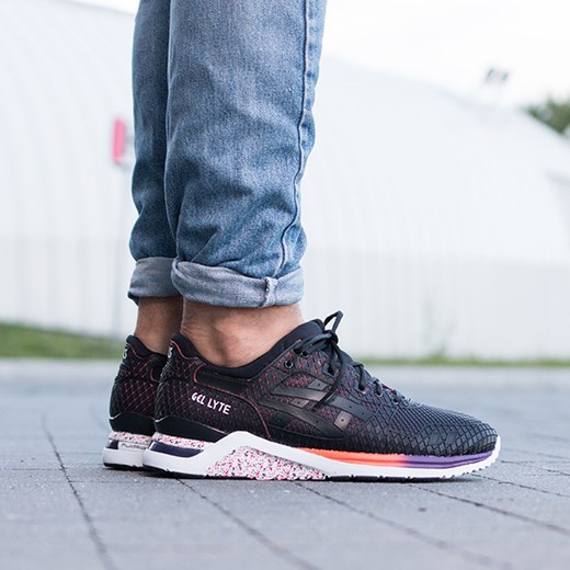 Buty męskie sneakersy Asics Gel Lyte Evo "Samurai Armour Pack" HN543 9090 Asics niebieski 46 wyprzedaż sneakerstudio.pl