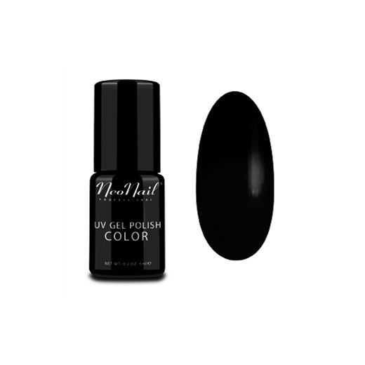 Lakier Hybrydowy Termiczny 6 ml - Black Russian Neonail czarny