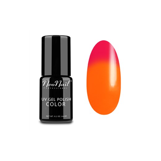 Lakier Hybrydowy Termiczny 6 ml - Cosmopolitan Neonail pomaranczowy