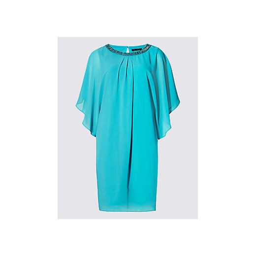 Embellished Neckline Tunic Dress  Marks & Spencer   Marks&Spencer
