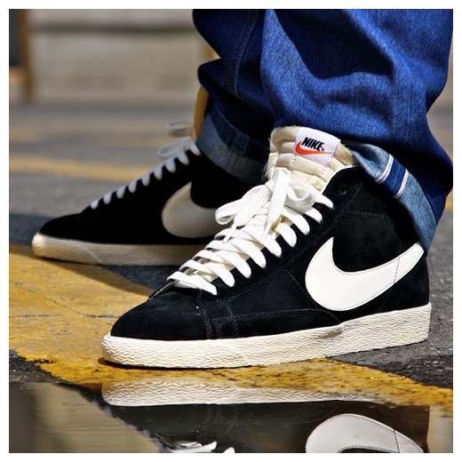 Buty Nike Blazer High Vintage "Black" (375722-001) Nike 4.5 Worldbox
