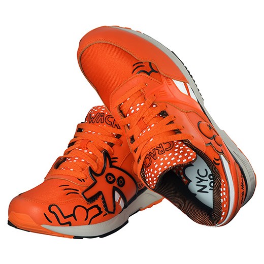 Buty Reebok Pump Running Dual Keith Haring "Blazing Orange" (M40333) Reebok 11 Worldbox