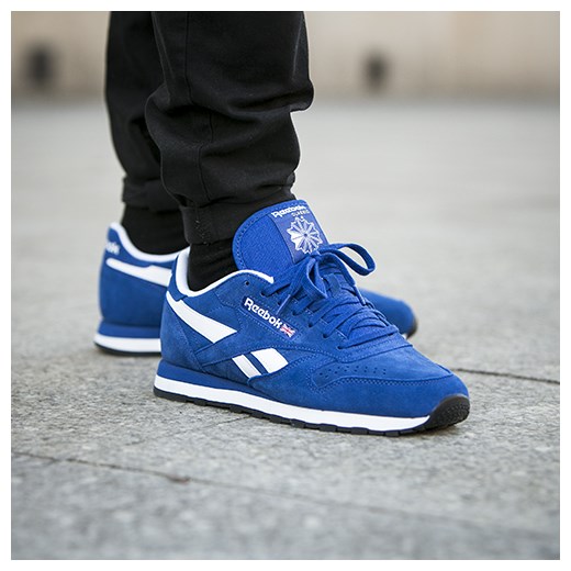 Buty Reebok Classic Leather Suede "Collegiate Royal" (M46009) Reebok 12 Worldbox