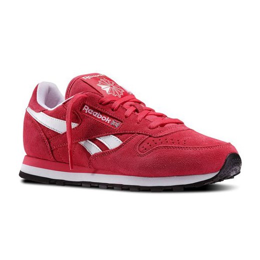 Buty Reebok Classic Leather Suede "Blazing Pink" (M46525) Reebok czerwony 8.5 Worldbox