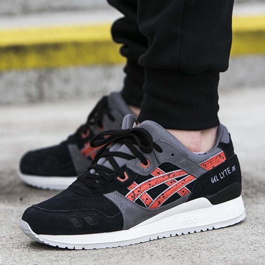 Buty Asics Gel-Lyte III "Granite Pack" (H6B2L-9024) czarny Asics 12 Worldbox