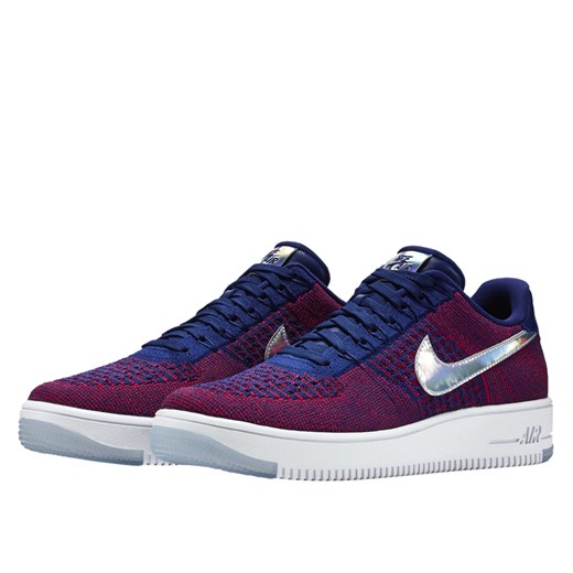 Buty Nike Air Force 1 Ultra Flyknit Low Premium "USA" (826577-601) czerwony Nike 10 Worldbox