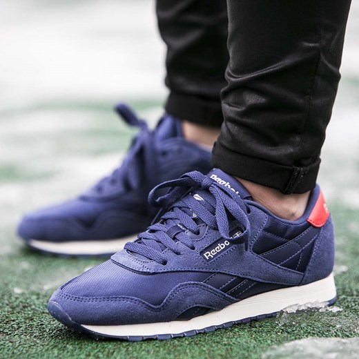 Buty Reebok Classic Nylon Core "Midnight Blue" (V68889) niebieski Reebok 6.5 Worldbox