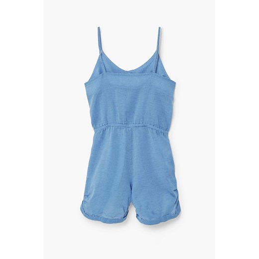Mango Kids - Kombinezon dziecięcy nonna 104-164 cm niebieski Mango Kids 116 okazja ANSWEAR.com