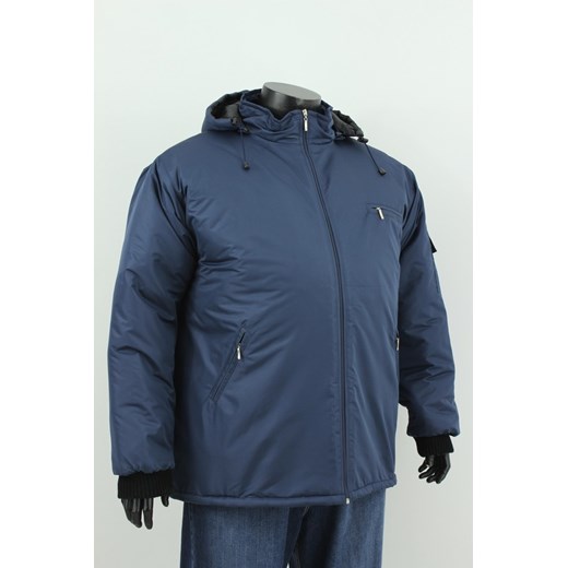 KURTKA MĘSKA BMC KRT0111 rozmiary od 6XL do 8XL Big Men Certified niebieski 8XL BMC