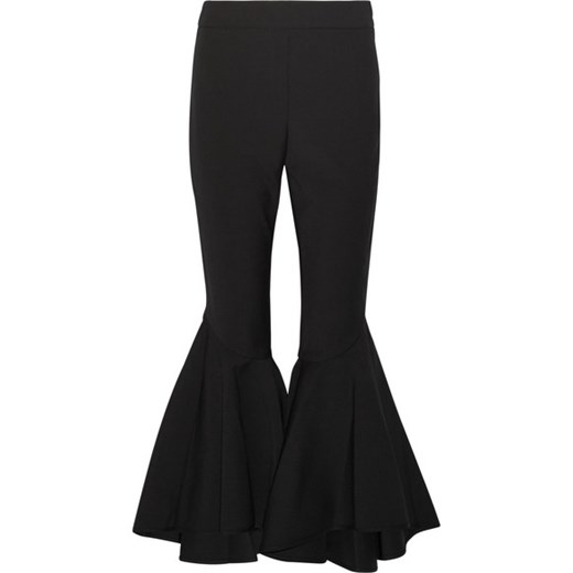 Sinuous cropped stretch-crepe flared pants Ellery   NET-A-PORTER