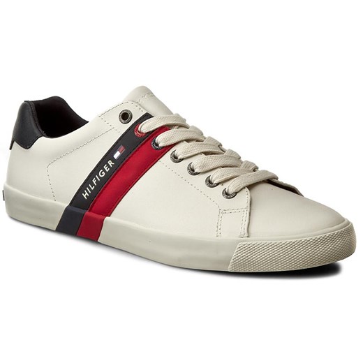 Sneakersy TOMMY HILFIGER - Volley 5A FM56822039 Off White 156 Tommy Hilfiger  41 eobuwie.pl