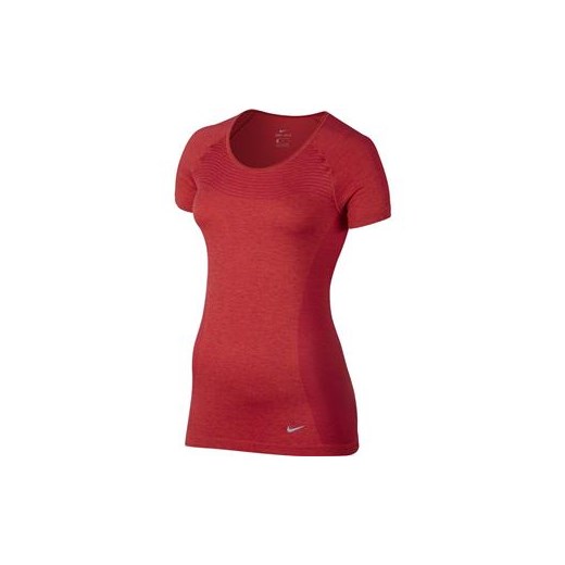 Koszulka DRI-FIT KNIT SHORT SLEEVE czerwony Nike XS Perfektsport