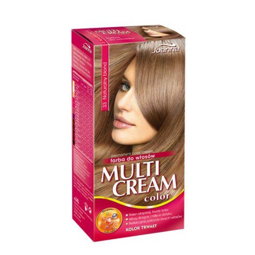 Joanna Multi Cream Color Farba do włosów 33 Naturalny Blond