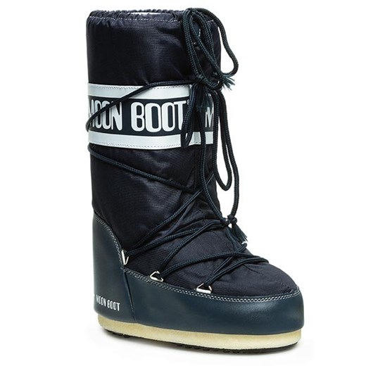 Śniegowce MOON BOOT - Nylon 14004400064 Blue Jeans Moon Boot  42/44 eobuwie.pl