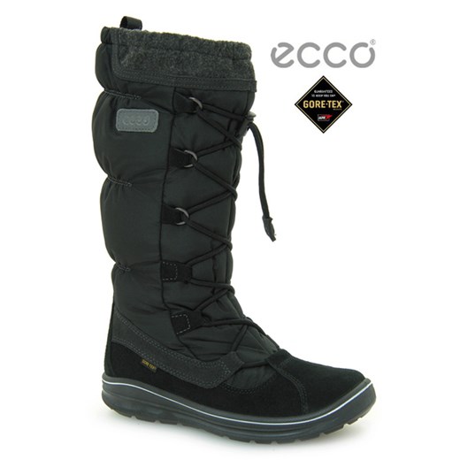 ECCO NEELA BLACK GORE-TEX riccardo szary elegancki