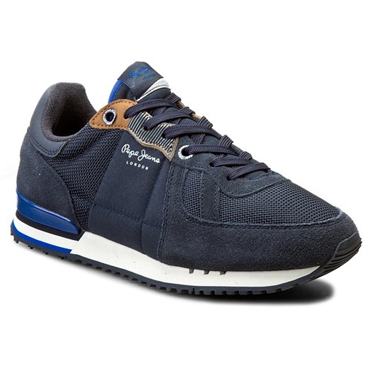 Sneakersy PEPE JEANS - Tinker Basic PMS30271 Marine 585 Pepe Jeans  45 eobuwie.pl