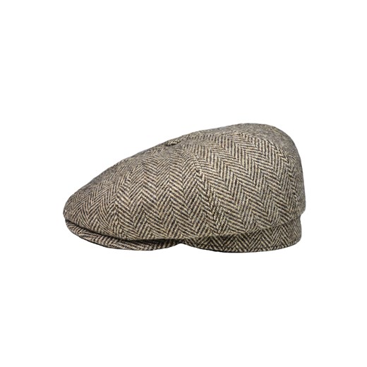 Kaszkiet Driver's Cap Harris Tweed - Arran brazowy Miler Menswear 61 