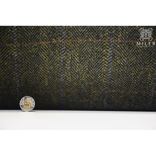 Kaszkiet z nausznikami Harris Tweed - Skye Miler Menswear szary 57