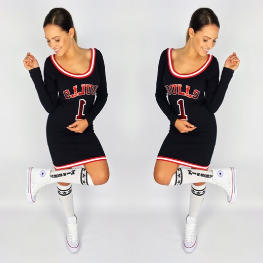 SUKIENKA BULLS - CZARNA Selfieroom czarny Selfieroom.pl