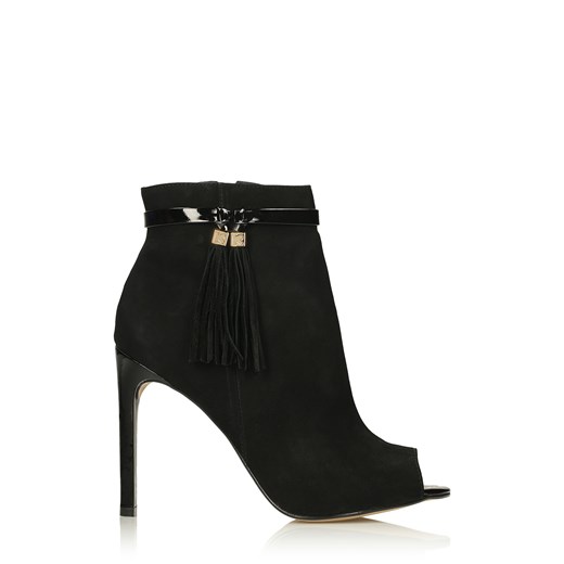 Czarne botki peep toe Kazar 37 kazar.com