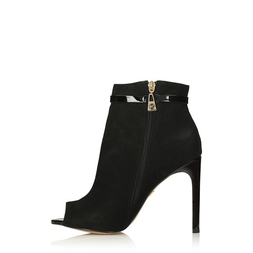 Czarne botki peep toe Kazar 38 kazar.com