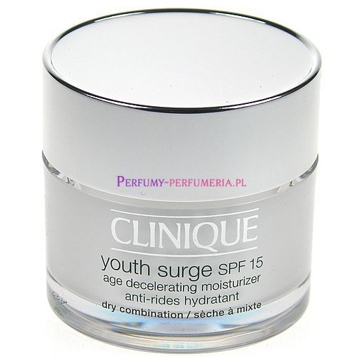 Clinique Youth Surge SPF15 Dry Combination 50ml W Krem do twarzy Tester do skóry suchej i mieszanej perfumy-perfumeria-pl  kremy
