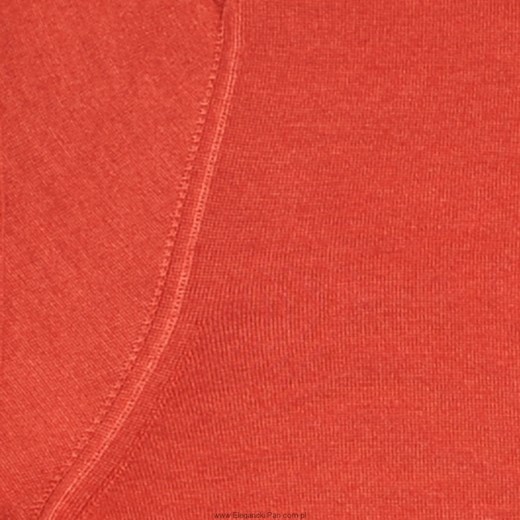 Sweter / pulower v-neck z wełny z merynosów czerwony