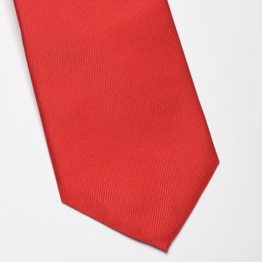 Elegancki czerwony krawat jedwabny Profuomo Originale