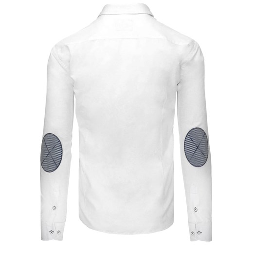 Koszula męska biała (dx1047) szary  XXL DSTREET