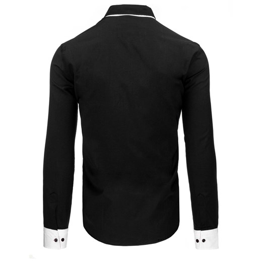 Koszula męska czarna (dx0997) czarny  XL DSTREET