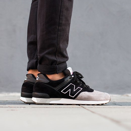 Buty męskie sneakersy New Balance Made In UK M576PKG New Balance czarny 42,5 okazja sneakerstudio.pl