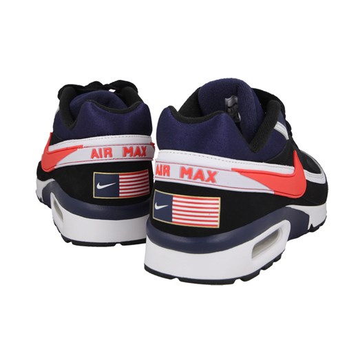 Buty męskie sneakersy Nike Air Max BW Premium USA "Olympic Pack" 819523 064 czarny Nike 43 promocyjna cena sneakerstudio.pl