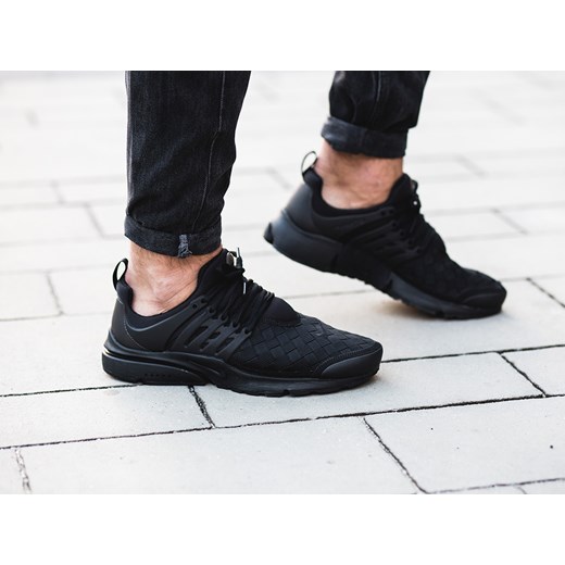 Buty męskie sneakersy Nike Air Presto SE 848186 001 czarny Nike 47,5 sneakerstudio.pl promocyjna cena