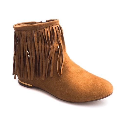 BOTKI BOHO FRĘDZLE F155 CAMEL 41 gemre