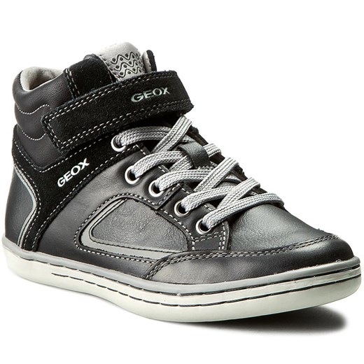 Sneakersy GEOX - J Garcia B. A J64B6A 0BCCL C0017 Black/Grey Geox  33 eobuwie.pl