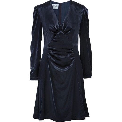 Ruched velvet dress Prada   NET-A-PORTER