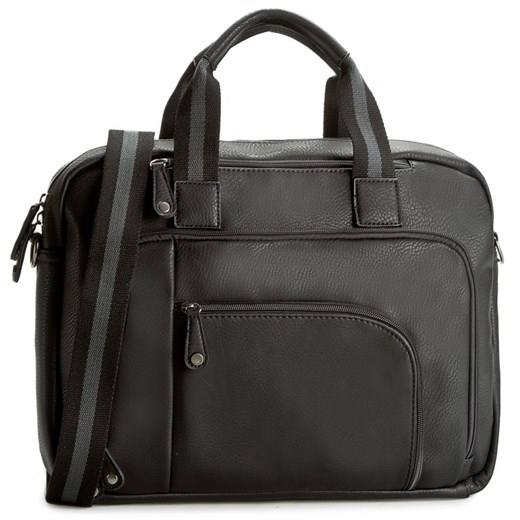 Torba na laptopa LASOCKI FOR MEN - RM0211  Czarny Lasocki For Men   eobuwie.pl