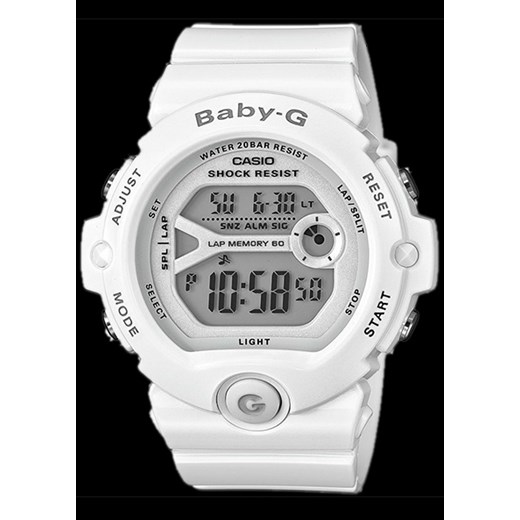 Zegarek damski Casio BABY-G DINA BG-6903-7B + PUDEŁKO Casio bialy  alleTime.pl