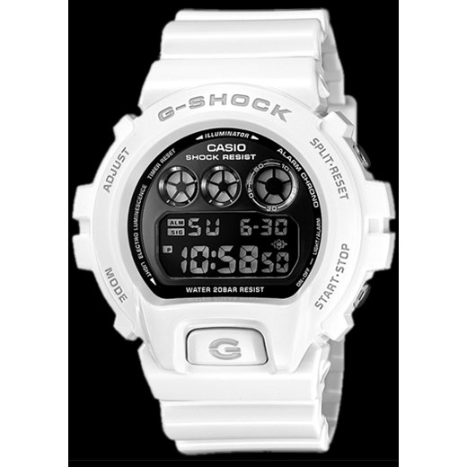 Casio G-SHOCK - DW-6900NB-7ER +PUDEŁKO bialy Casio  alleTime.pl