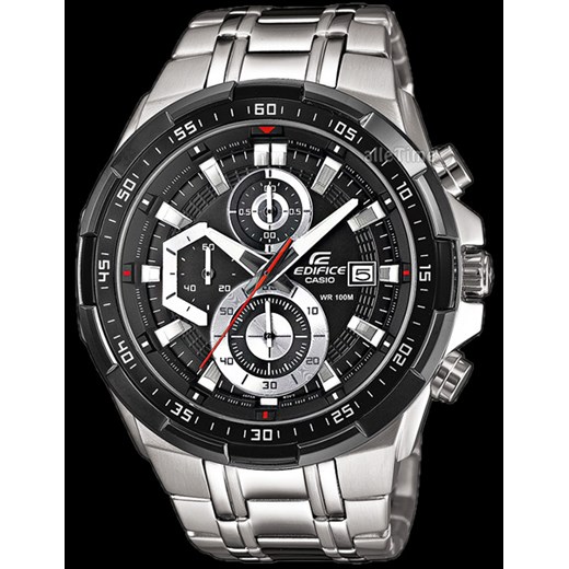 Zegarek męski Casio EDIFICE EFR-539D /1 + PUDEŁKO szary Casio  alleTime.pl