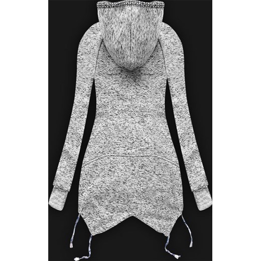 CIEPŁA BLUZA Z KAPTUREM SZARA (LX149M) Go-Start XXL (44) goodlookin.pl