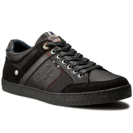 Sneakersy WRANGLER - Dallas Low WM162100  Black 62  Wrangler 46 eobuwie.pl