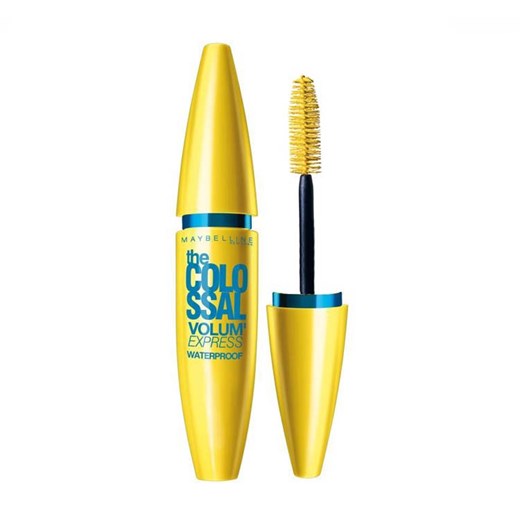 MAYBELLINE TUSZ COLOSSAL VOLUM WODOODPORNY CZARNY Maybelline zolty ezebra.pl
