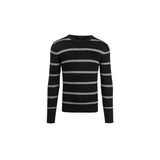 Czarny sweter męski Denley 1028