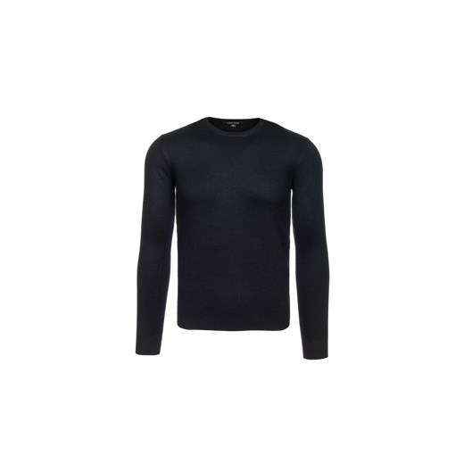 Czarny sweter męski Denley 6006