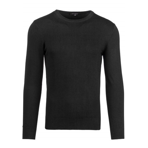 Czarny sweter męski Denley 9001