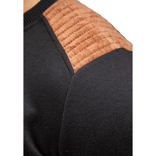 Czarny sweter męski Denley 6015